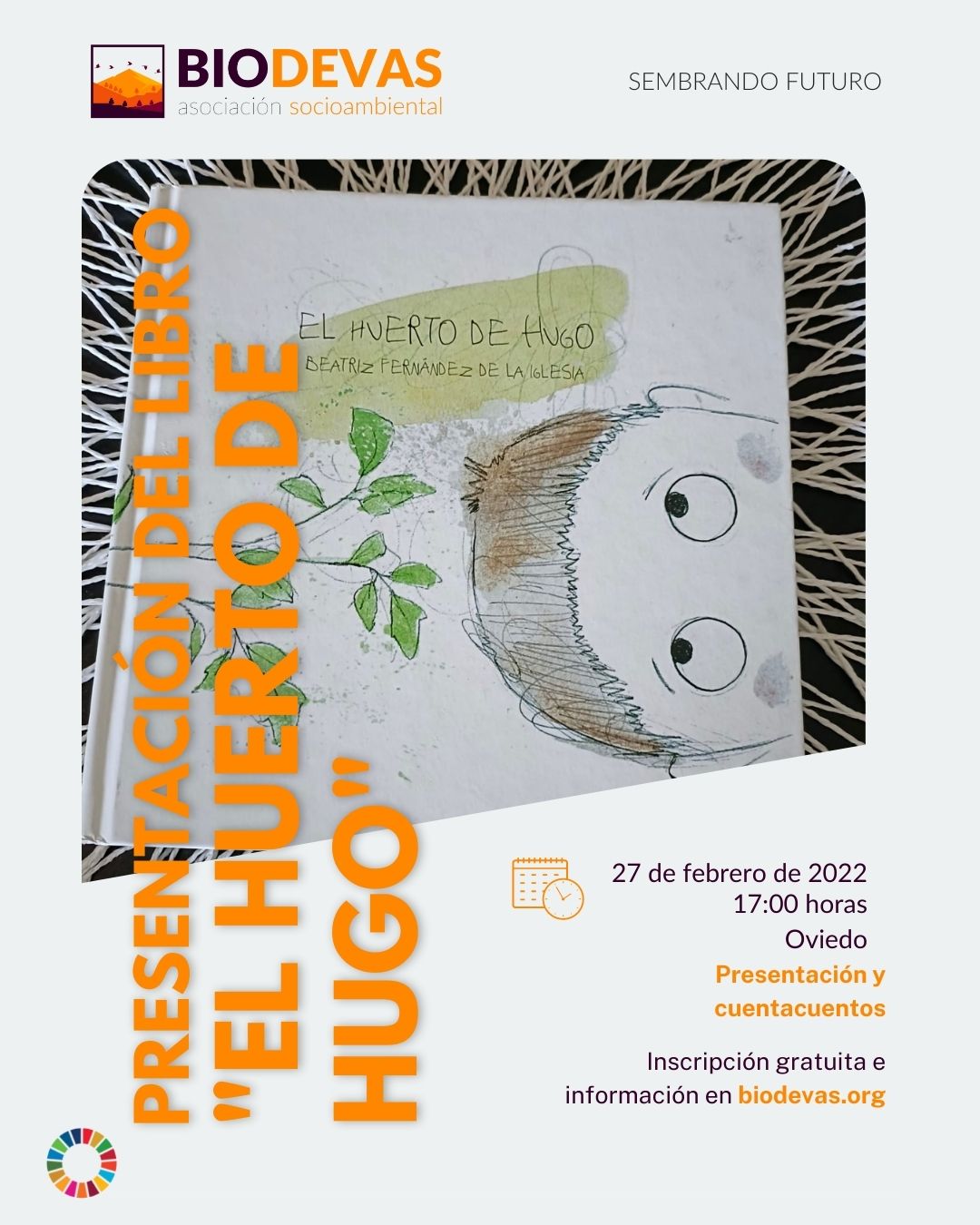 Presentación y Cuentacuentos «El Huerto de Hugo»