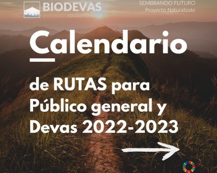 Calendario de rutas interpretadas 2022-2023