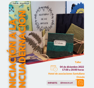 Taller de iniciación a la encuadernación