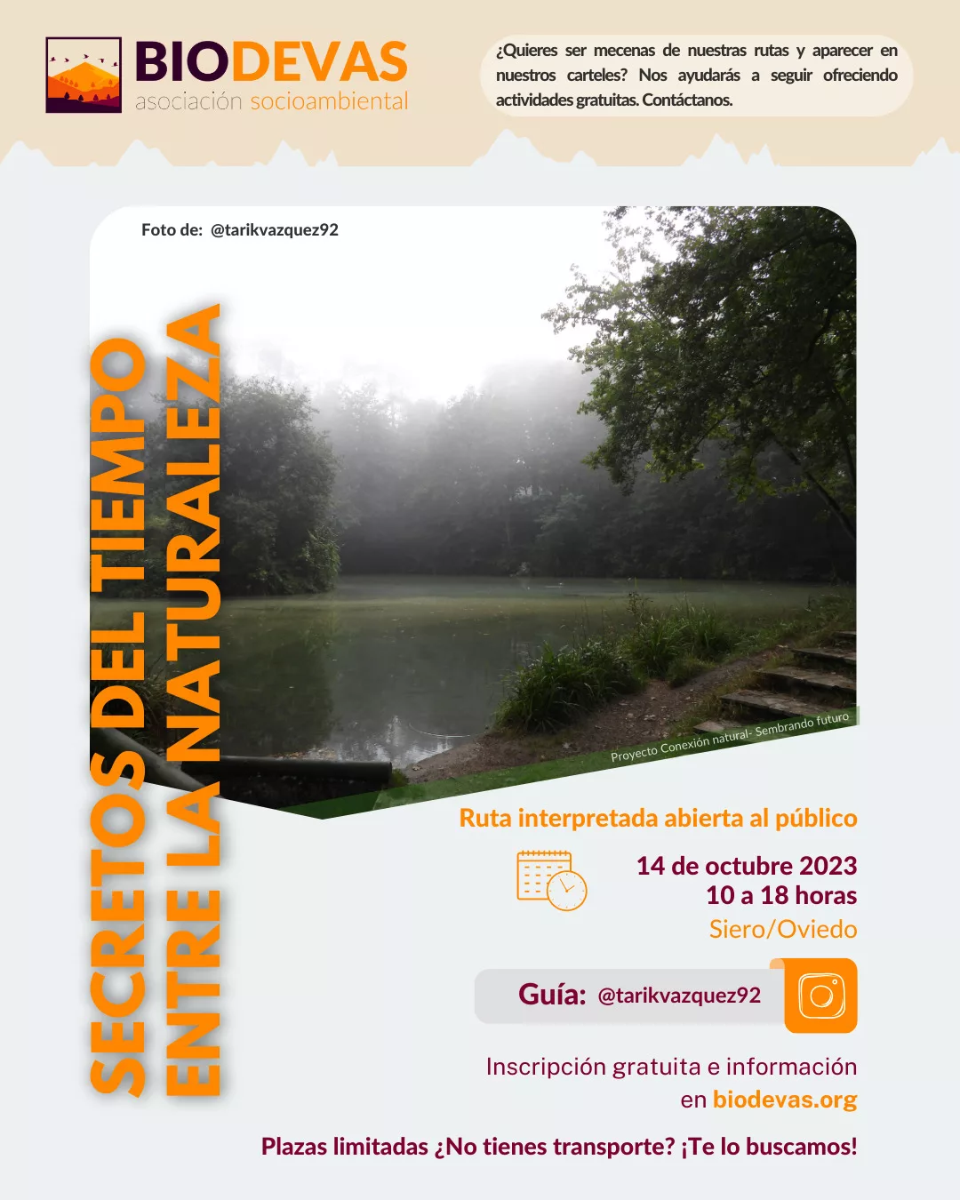 Secretos del tiempo entre la naturaleza.