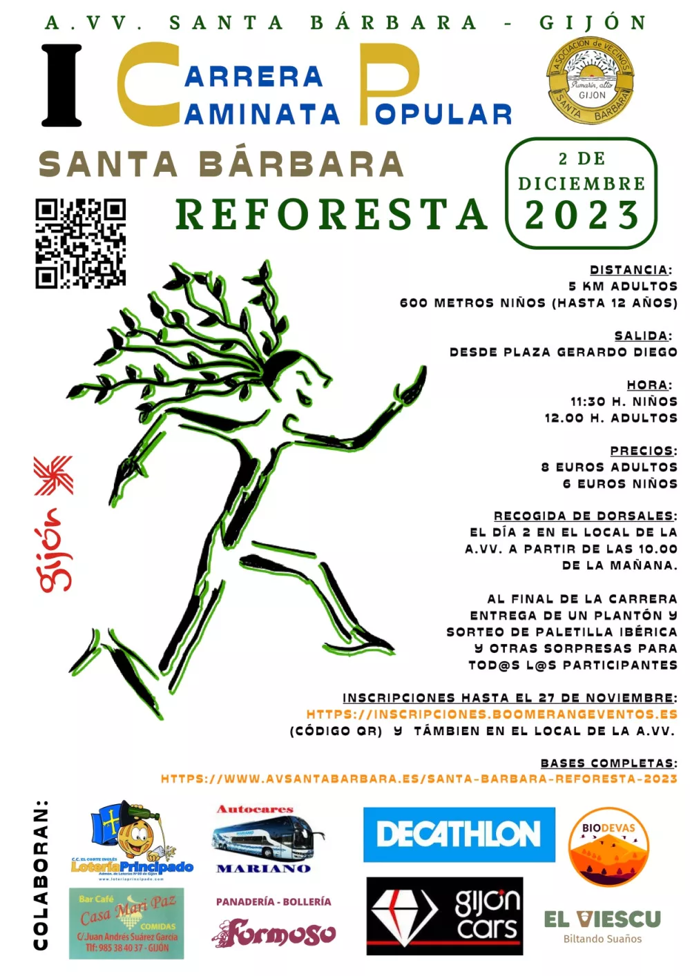 Carrera popular – Santa Barbara Reforesta