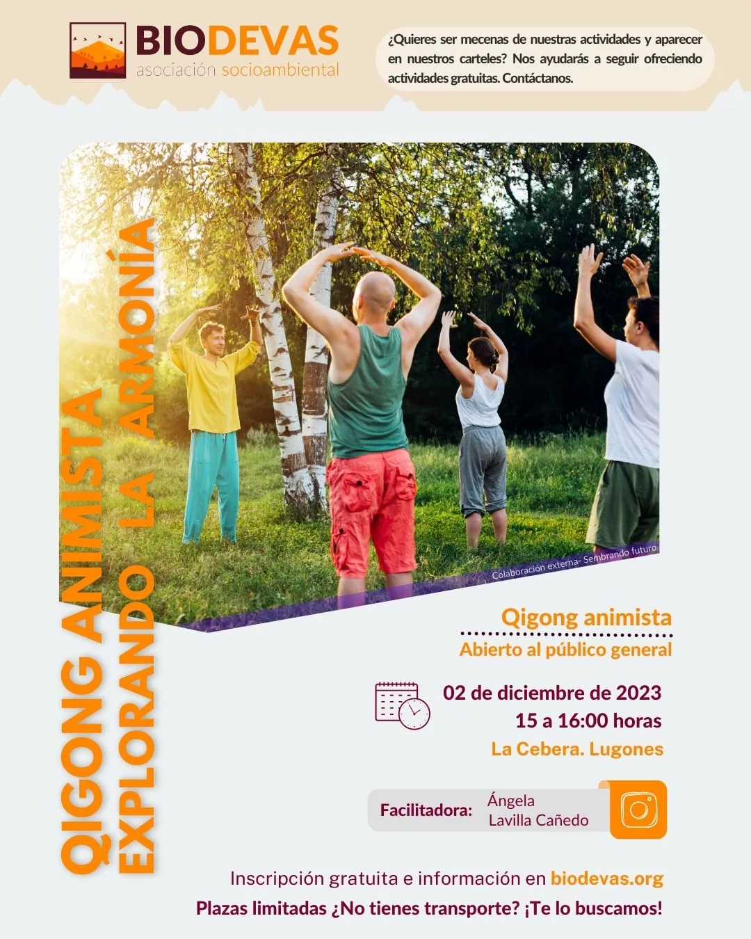 Qigong animista. Explorando la armonía.