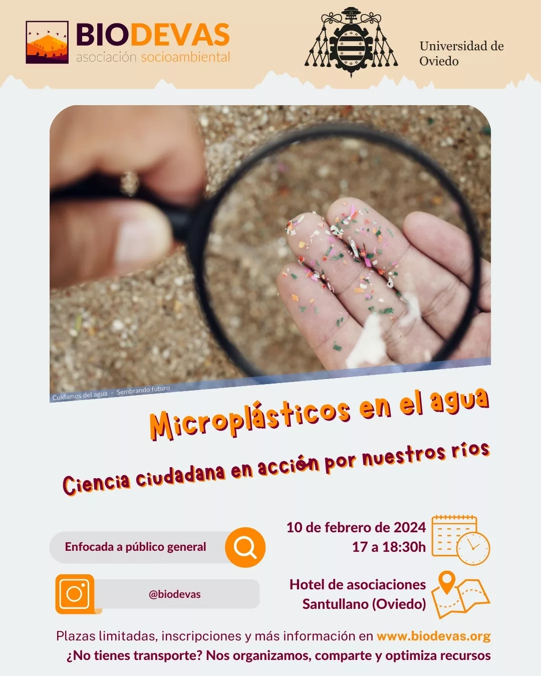 Cuidamos del agua – Ciencia ciudadana en el estudio de los ríos