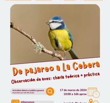 De pajareo a La Cebera.