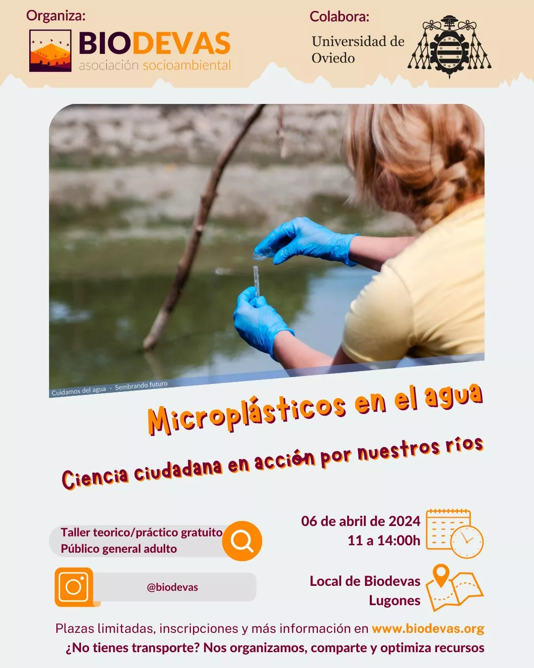 Cuidamos del agua – Ciencia ciudadana en el estudio de los ríos
