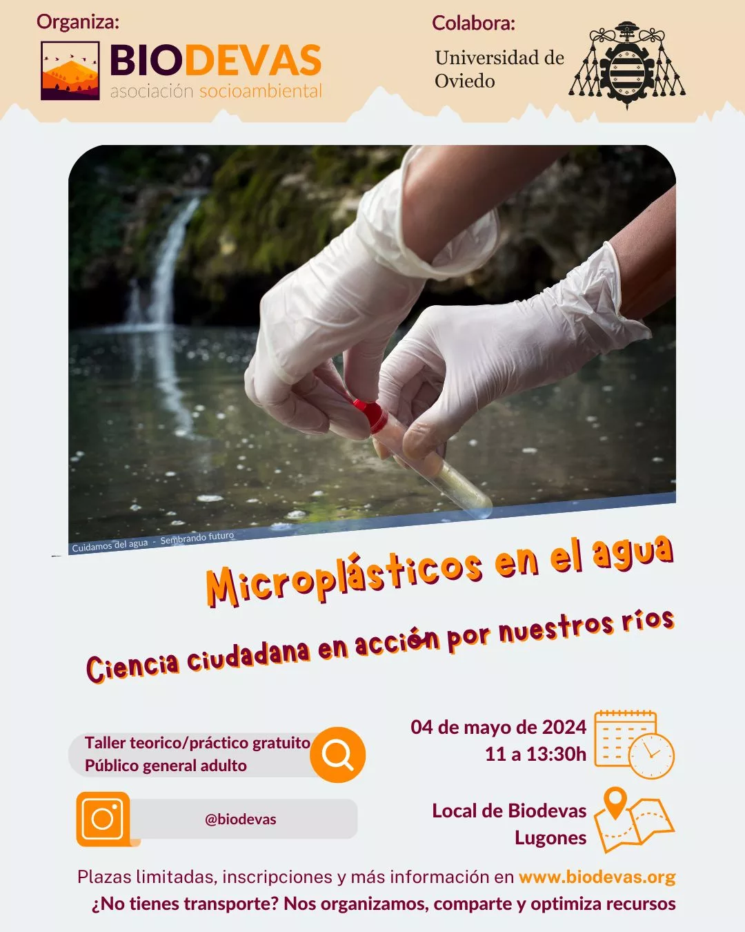 Cuidamos del agua – Ciencia ciudadana en el estudio de los ríos