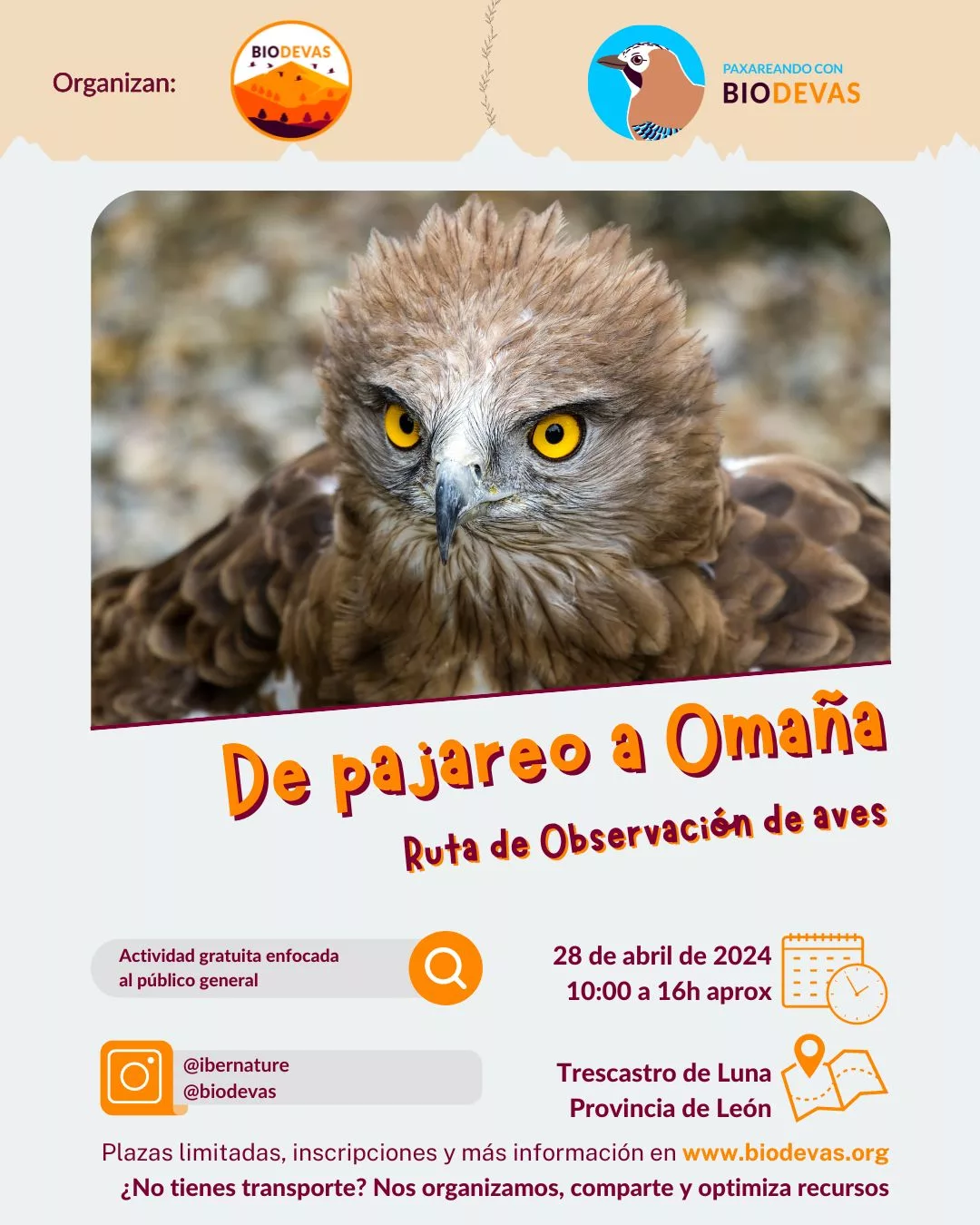 De pajareo a Omaña