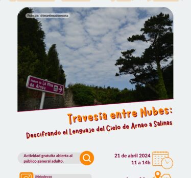 Travesía entre nubes.