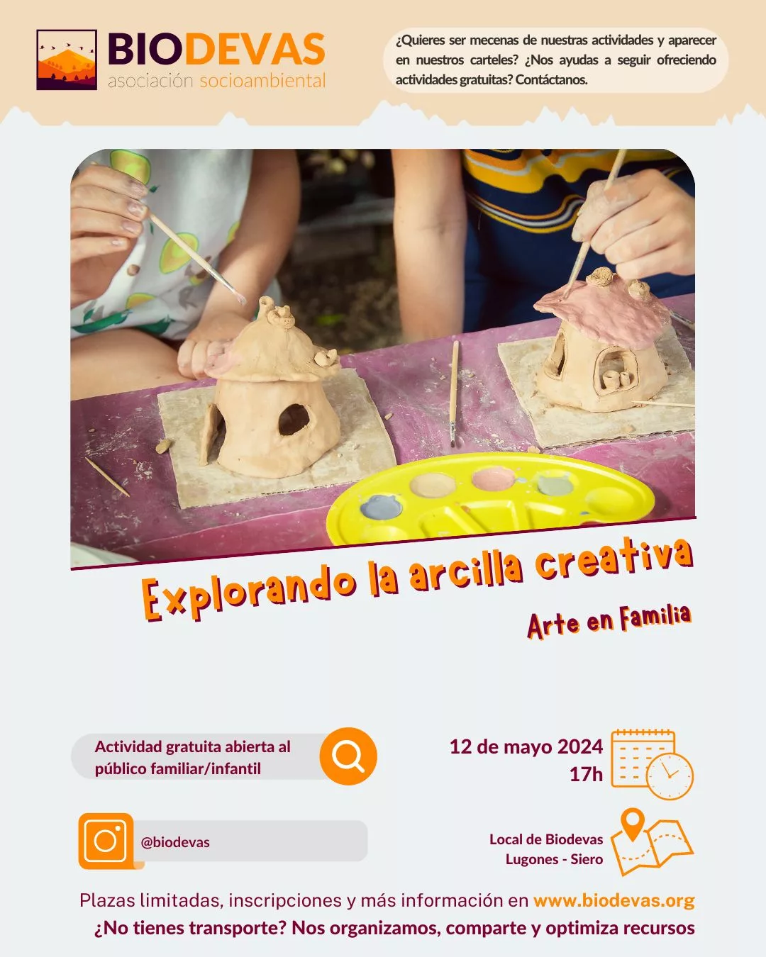 Arte en familia: Explorando la arcilla creativa