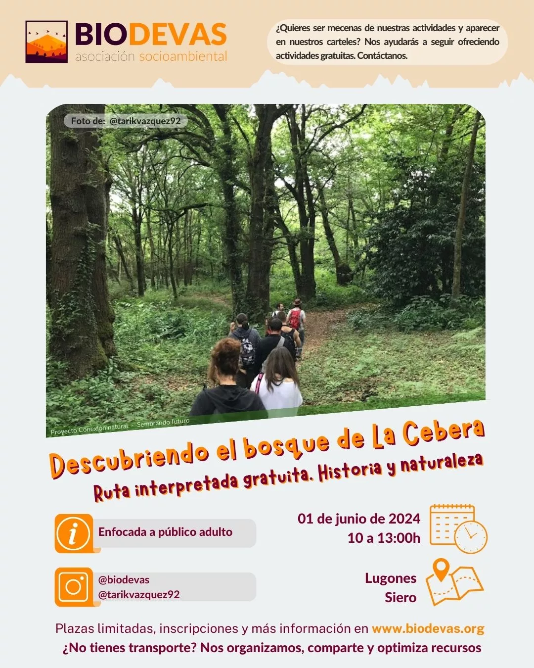 Descubriendo el bosque de La Cebera