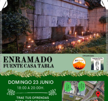 Enramando la fuente Casa Tabla