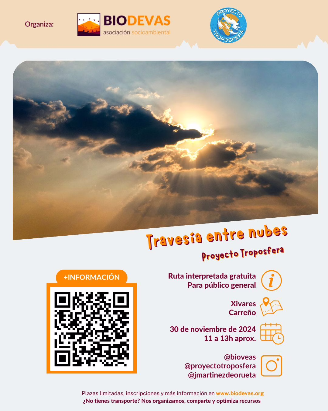 Travesía entre nubes