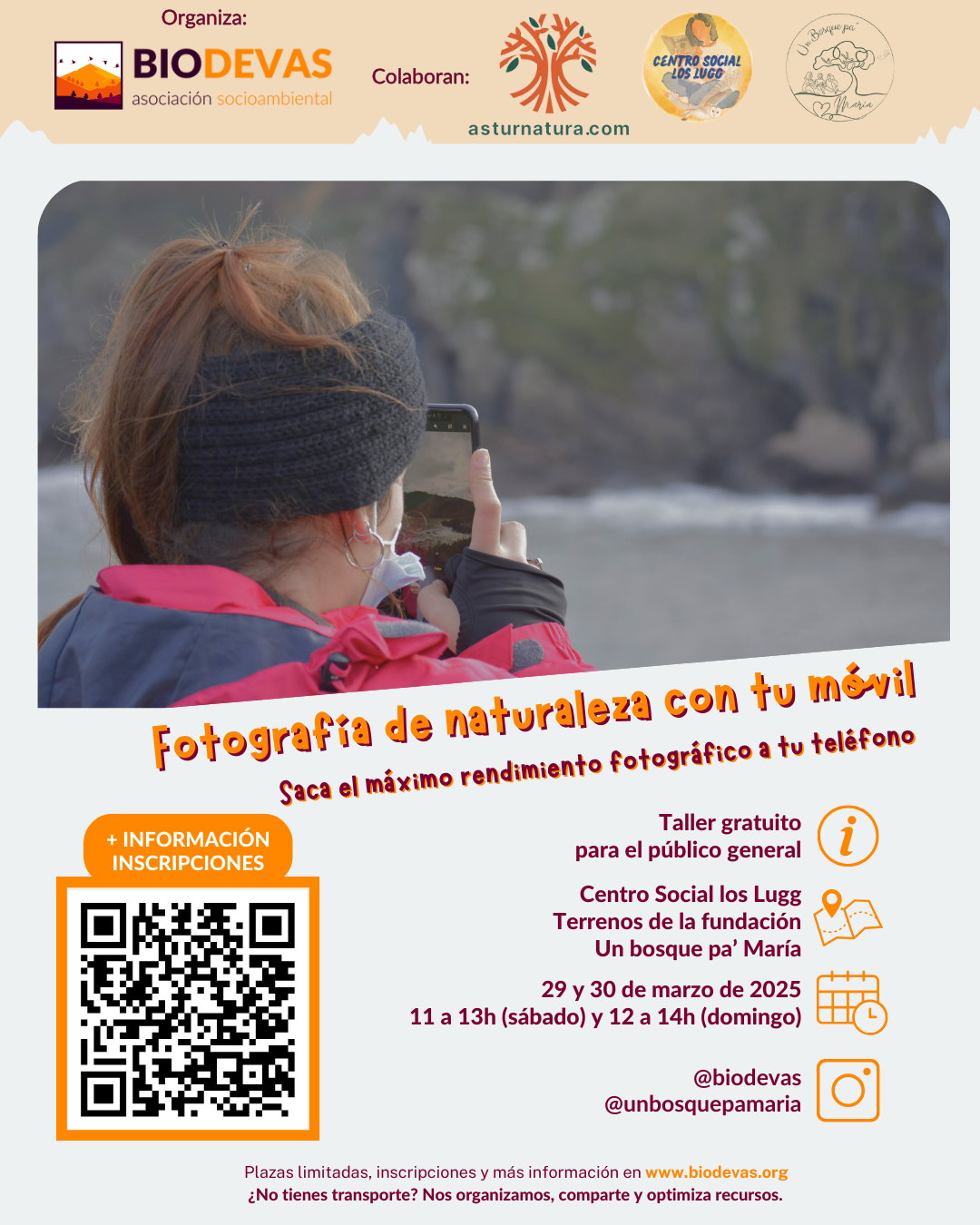 Descubre la fotografía de naturaleza – saca el máximo rendimiento fotográfico a tu móvil