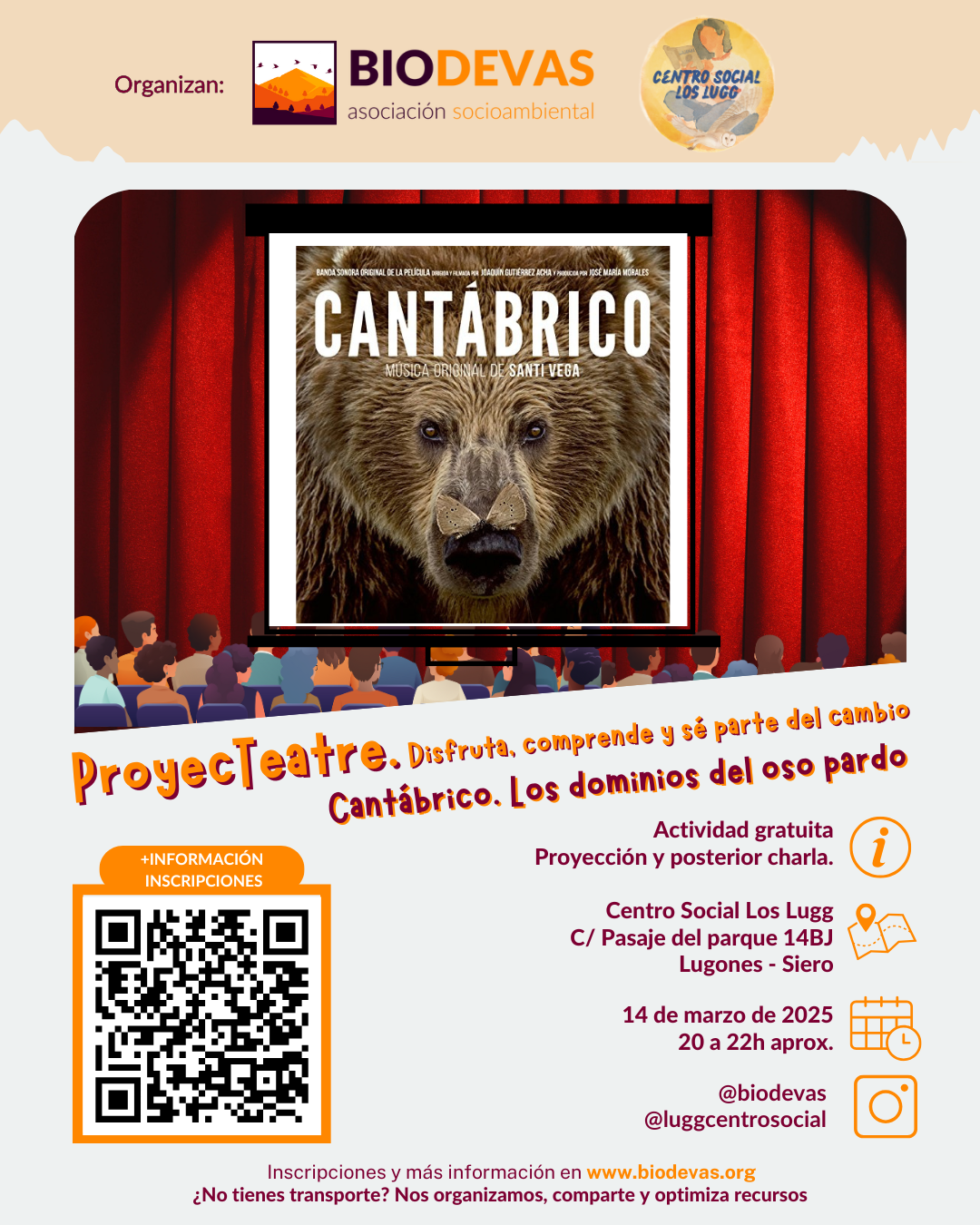 Proyecteatre. Cántabrico los dominios del oso pardo.