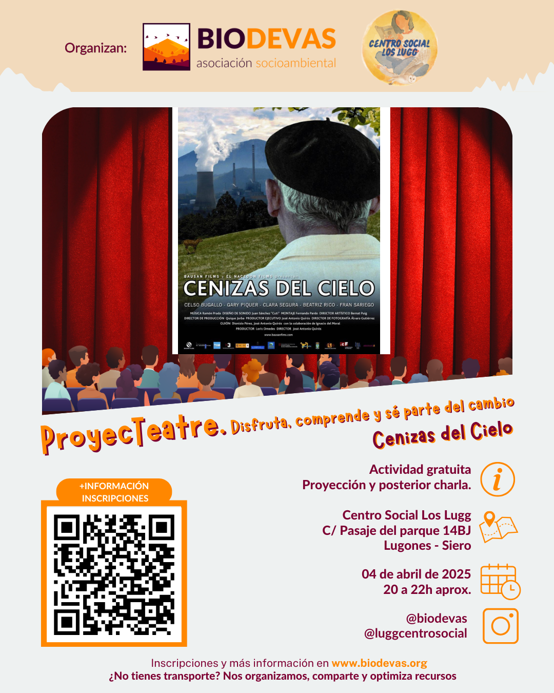 Proyecteatre. Las cenizas del cielo
