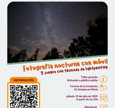 Fotografía de paisajes nocturnos con móvil