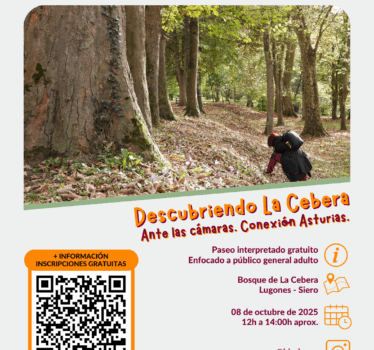 Descubriendo La Cebera ante las cámaras.