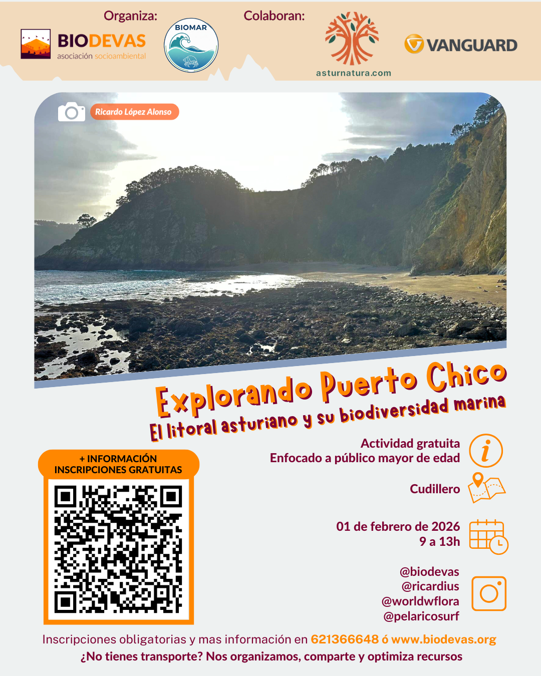 Explorando Puerto Chico. El litoral asturiano y su biodiversidad marina