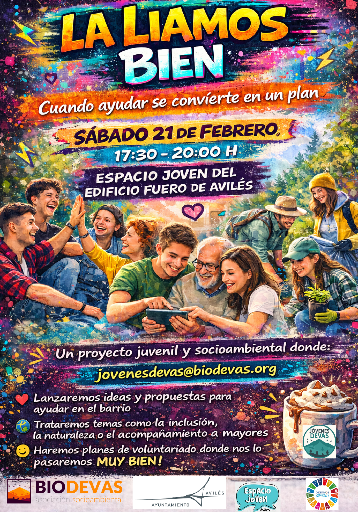 La liamos bien — Programa de Voluntariado Juvenil Socioambiental 2026