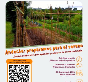 Andecha en la huerta: preparamos la temporada de verano
