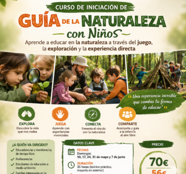 Curso de iniciación: Guía de la Naturaleza con infancia (3 a 12 años)