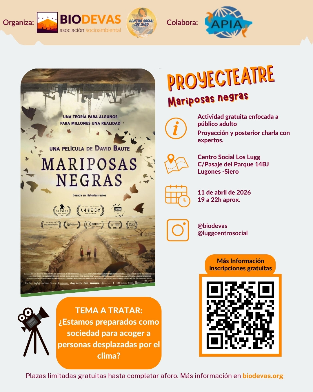 ProyecTeatre: Mariposas negras, cambio climático y migración en debate
