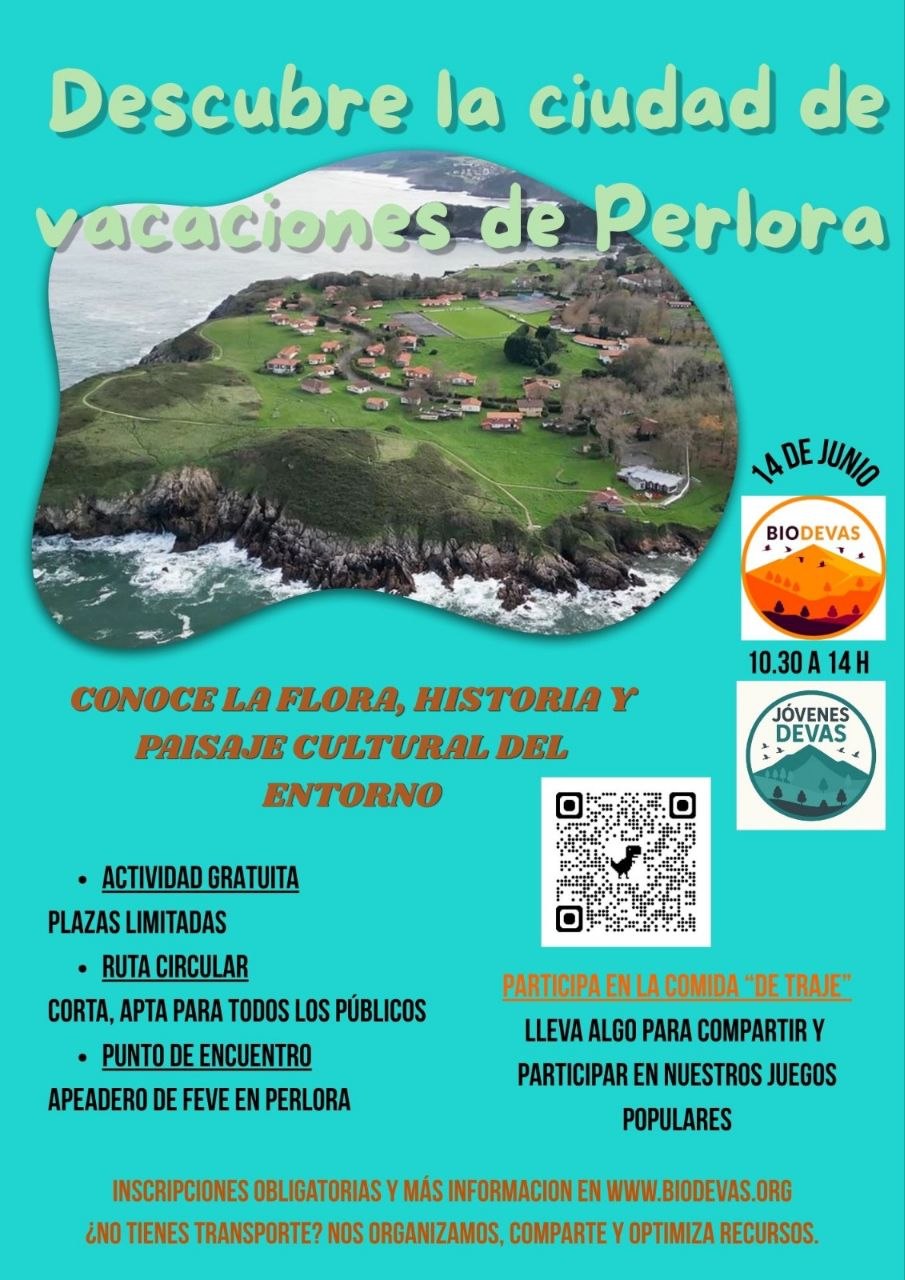 Cartel de la actividad Descubre la ciudad de vacaciones de Perlora