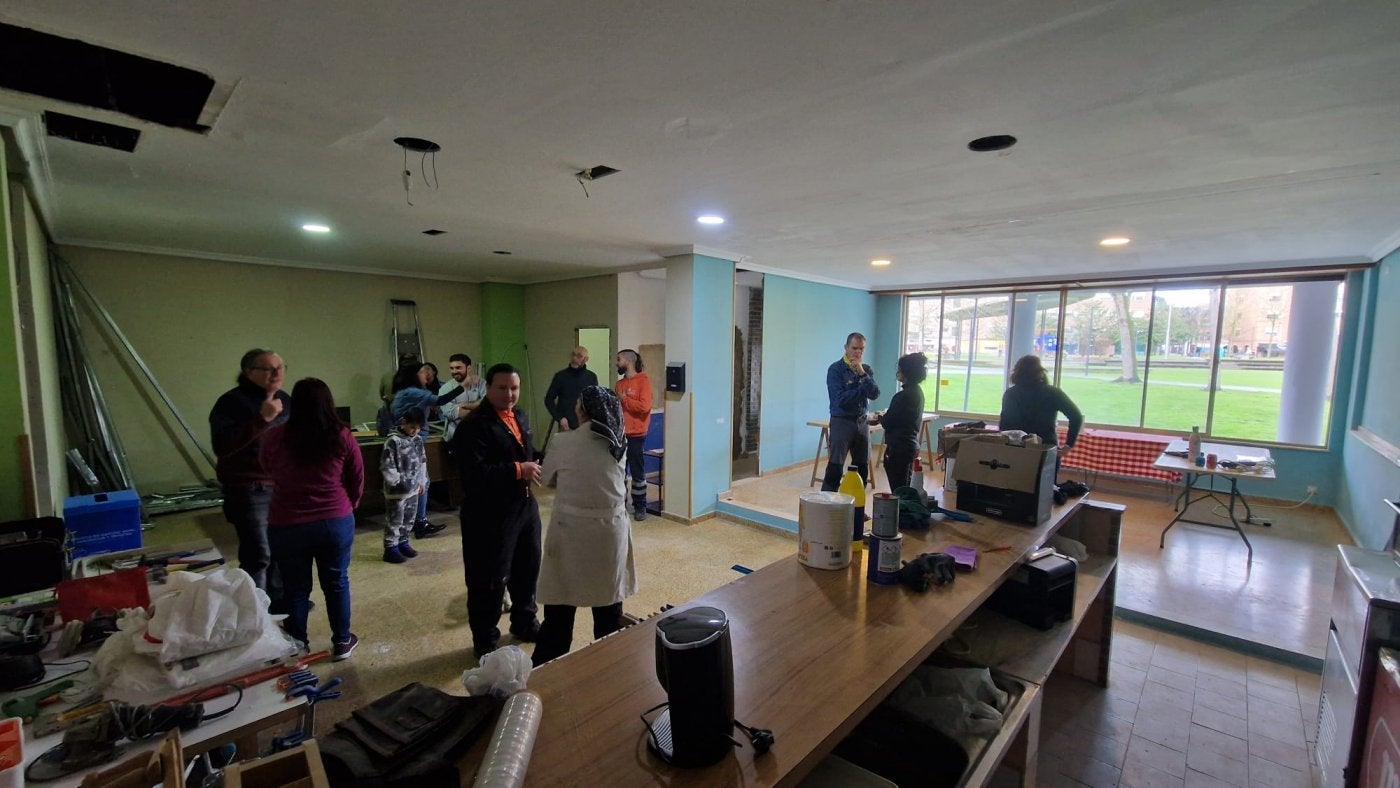 Un espacio abierto en Lugones para recuperar el tejido social