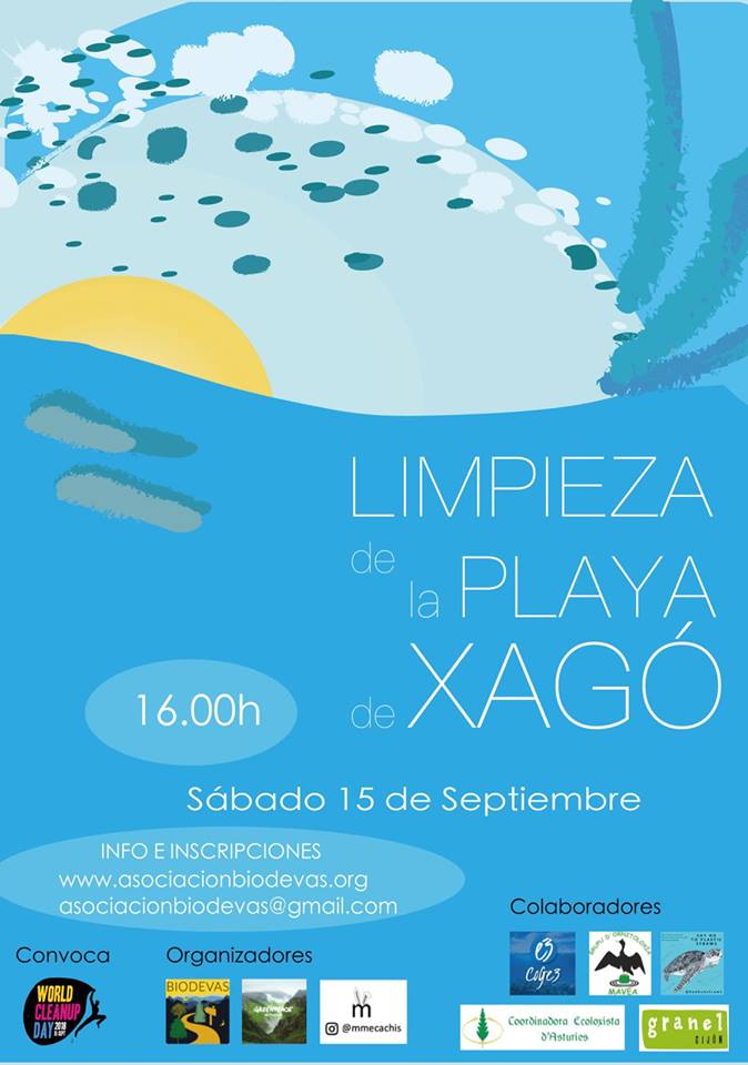 Volvemos a la playa de Xagó con el Día Mundial de la Limpieza